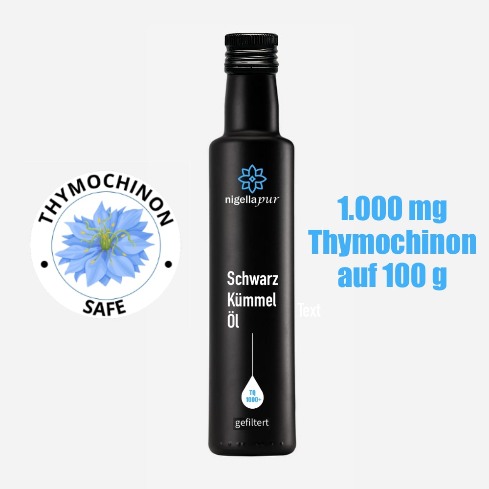 Schwarzkümmelöl - gefiltert   1.000 mg Thymochinon